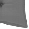 foldbar havebænk med hynde 118 cm bambus