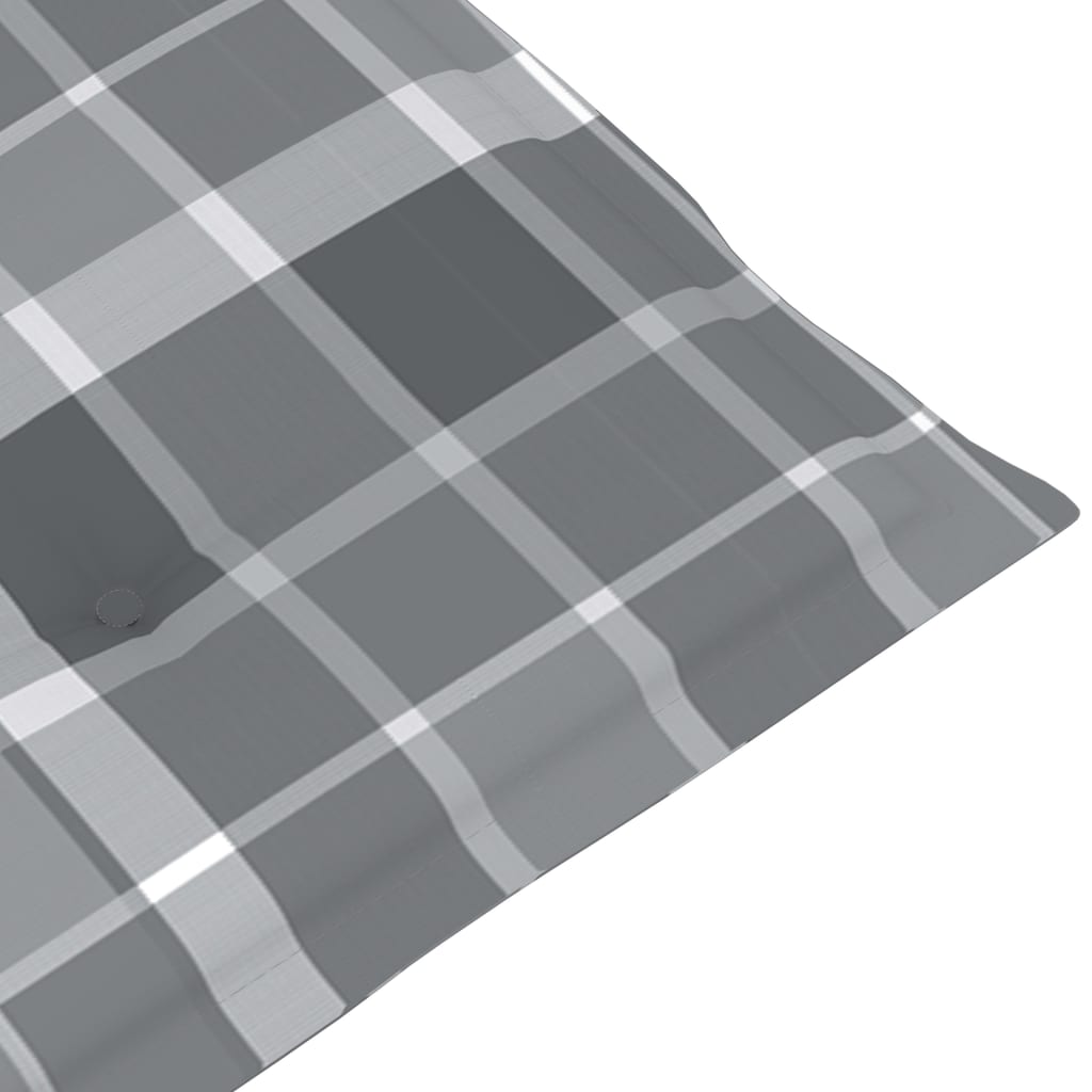 foldbare havestole 6 stk. med hynder massivt akacietræ