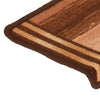 15 stk. trappemåtter 65x21x4 cm selvklæbende brun