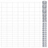 havehegn 50x1,25 m galvaniseret stål sølvfarvet