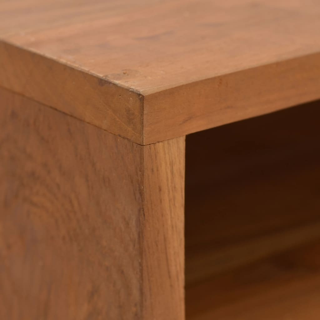 tv-skab 110x30x40 cm massivt teaktræ