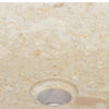 håndvask 50x35x10 cm marmor cremefarvet