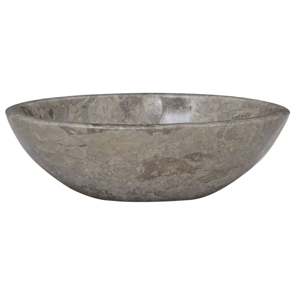 håndvask 53x40x15 cm marmor grå