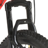mountainbike 21 gear 27,5 tommer hjul 38 cm rød