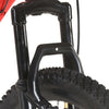 mountainbike 21 gear 27,5 tommer hjul 42 cm rød