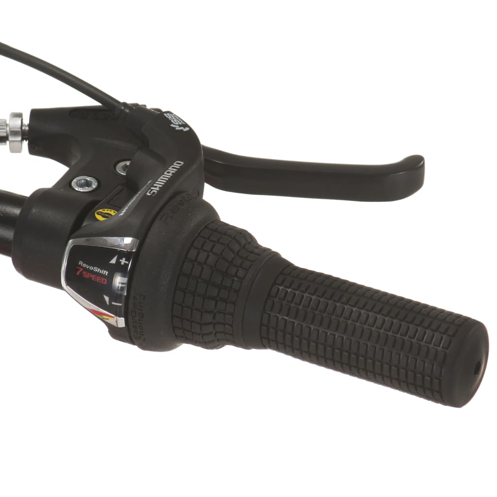 mountainbike 21 gear 27,5 tommer hjul 42 cm rød