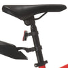 mountainbike 21 gear 26 tommer hjul 36 cm rød