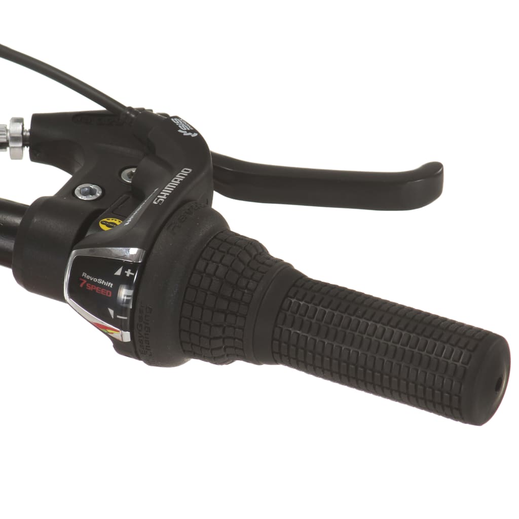 mountainbike 21 gear 26 tommer hjul 49 cm rød