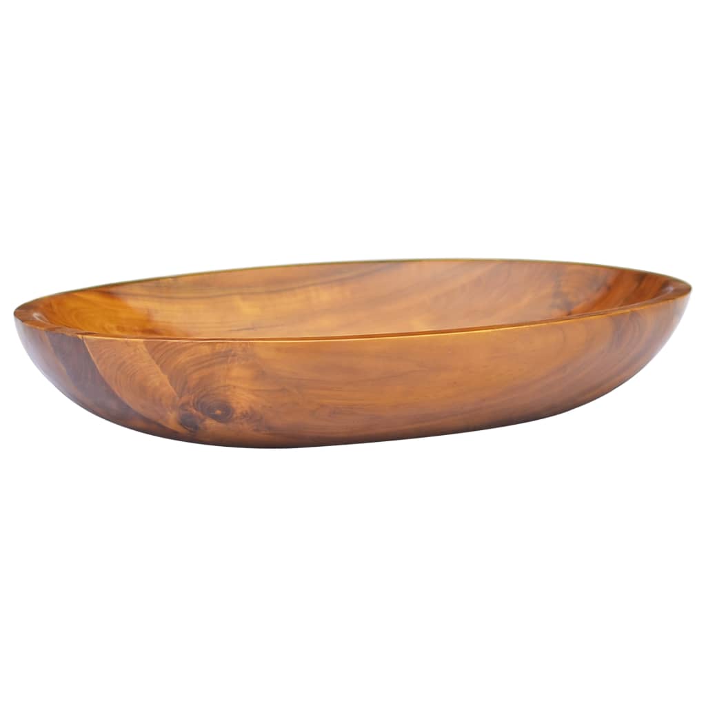 håndvask 60x40x10 cm massivt teaktræ