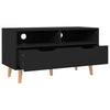 tv-bord 90x40x48,5 cm konstrueret træ sort