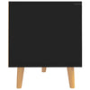 tv-bord 90x40x48,5 cm konstrueret træ sort