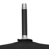 paraply 105 cm automatisk åbning sort
