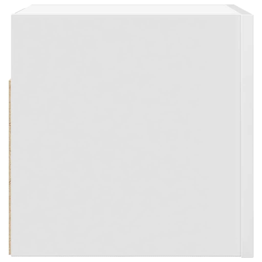 væghængte tv-skabe 2 stk. 30,5x30x30 cm hvid