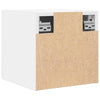 væghængte tv-skabe 2 stk. 30,5x30x30 cm hvid