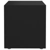 tv-borde 4 stk. 37x35x37 cm konstrueret træ sort