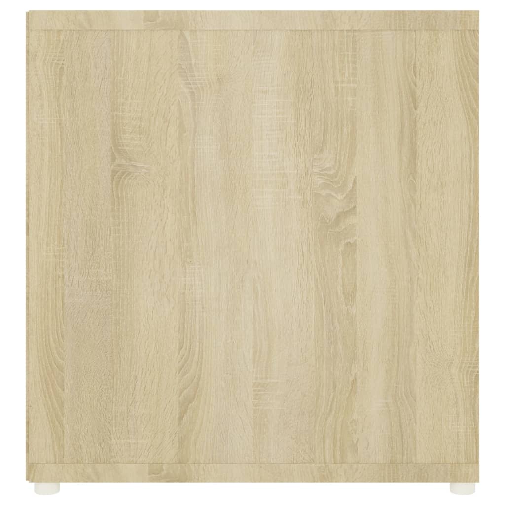 tv-skab 107x35x37 cm konstrueret træ sonoma-eg