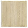 tv-skab 107x35x37 cm konstrueret træ sonoma-eg