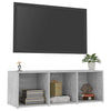 tv-skab 107x35x37 cm konstrueret træ betongrå