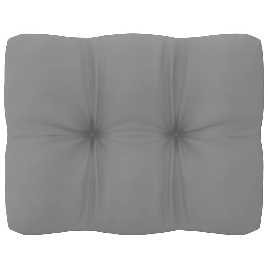 2-personers havesofa m. hynder massivt fyrretræ