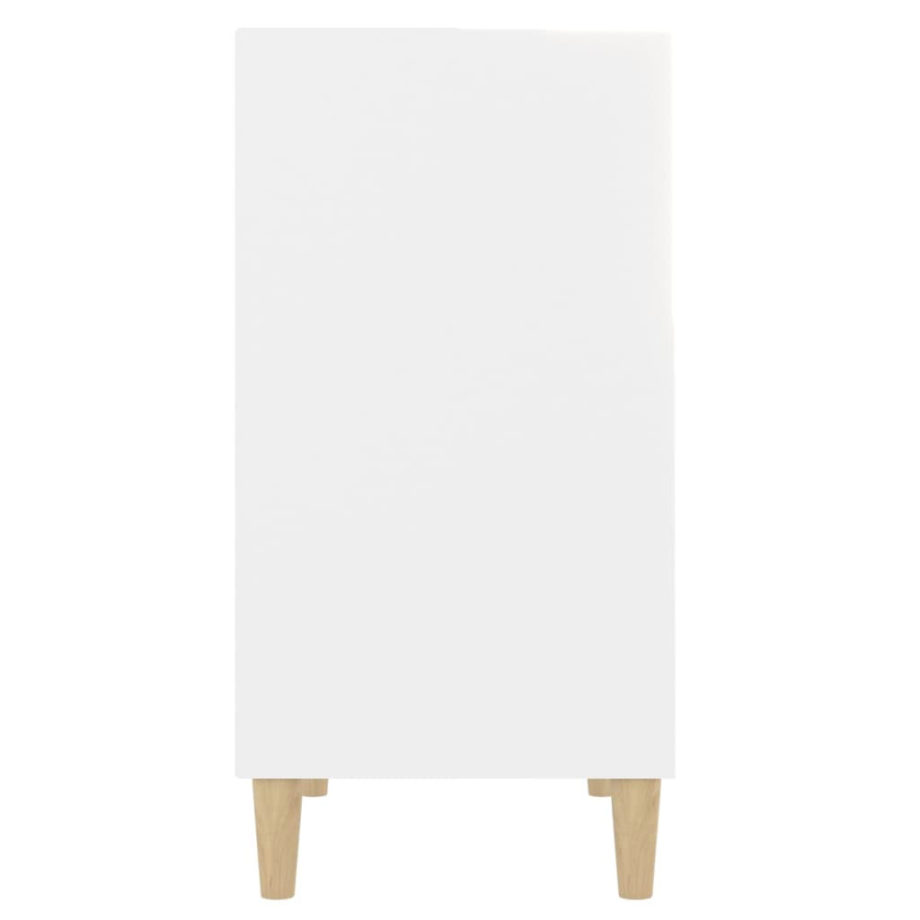 skænk 57x35x70 cm konstrueret træ hvid