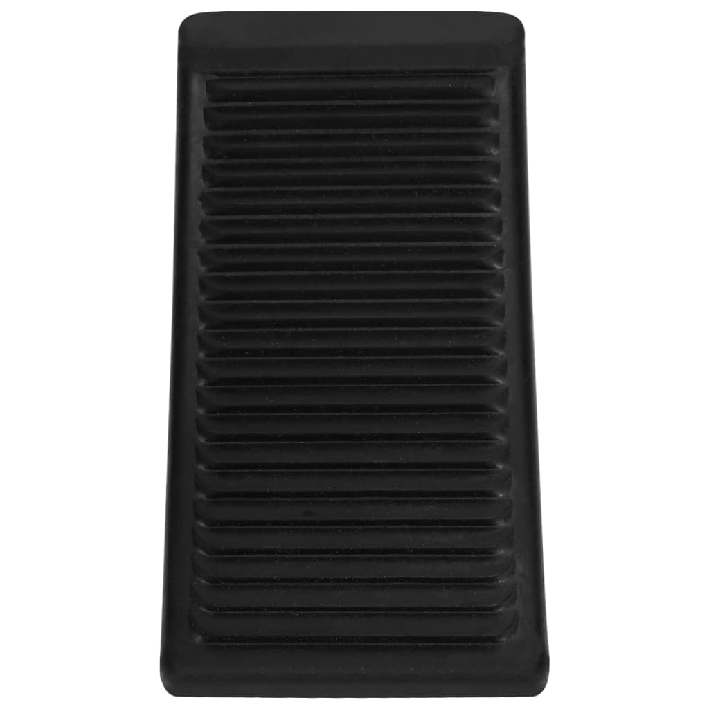 stopklods til parkering 4 stk. 16x9x9 cm gummi