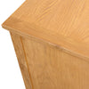 tv-skab 110x35x44 cm massivt egetræ