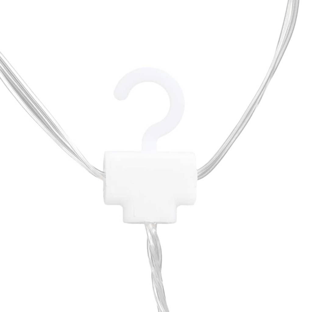 fairy lights-lyskæder stjerne og måne 138 LED'er varm hvid