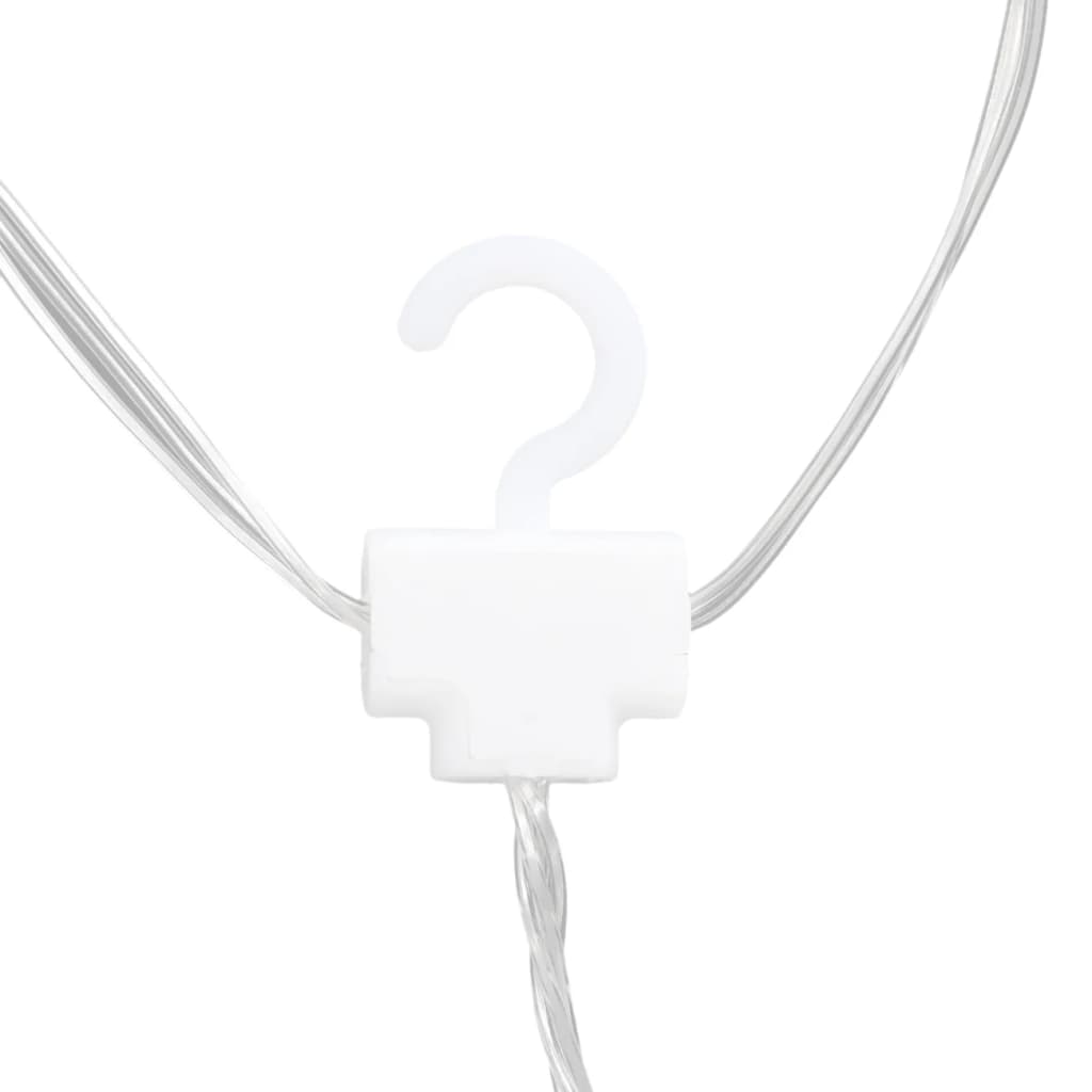 fairy lights-lyskæder stjerne og måne 138 LED'er flerfarvet