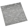 selvklæbende gulvbrædder 20 stk. 1,86 m² PVC betongrå