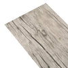 selvklæbende PVC-gulvplanker 5,21 m² 2 mm egetræ afvasket
