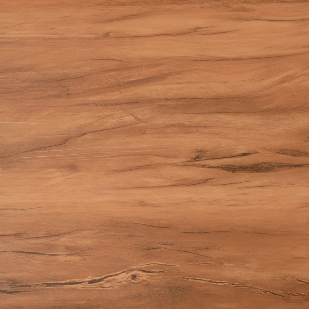 selvklæbende PVC-gulvplanker 5,21 m² 2 mm elm naturfarvet