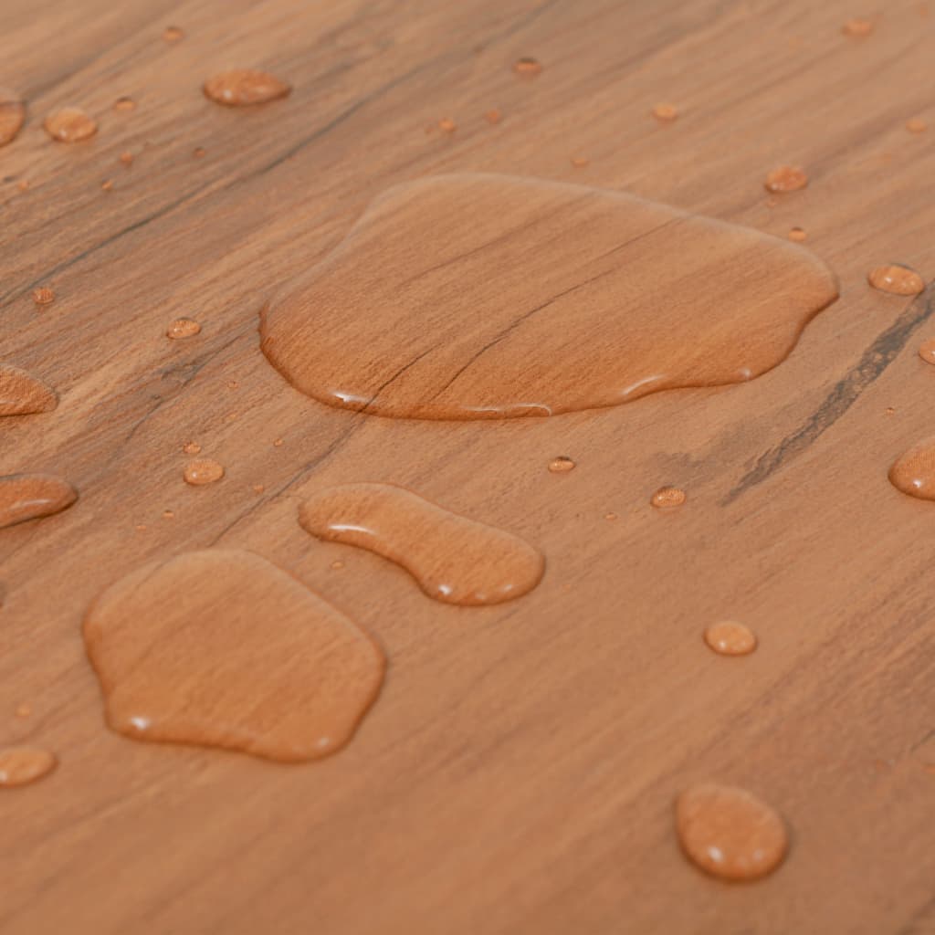 selvklæbende PVC-gulvplanker 5,21 m² 2 mm elm naturfarvet