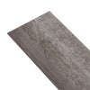 selvklæbende PVC-gulvplanker 5,21 m² 2 mm stribet træ