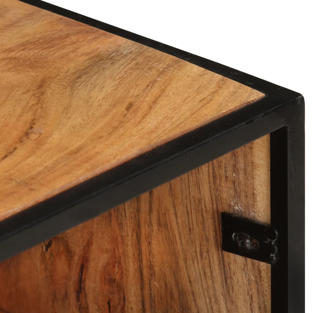 tv-skab 110x30x45 cm massivt akacietræ