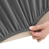 elastisk sofabetræk polyesterjersey antracitgrå