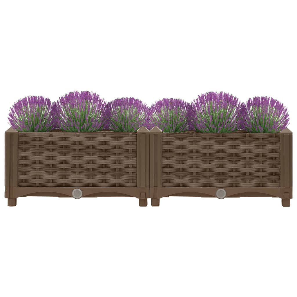højbed 80x40x23 cm polypropylen