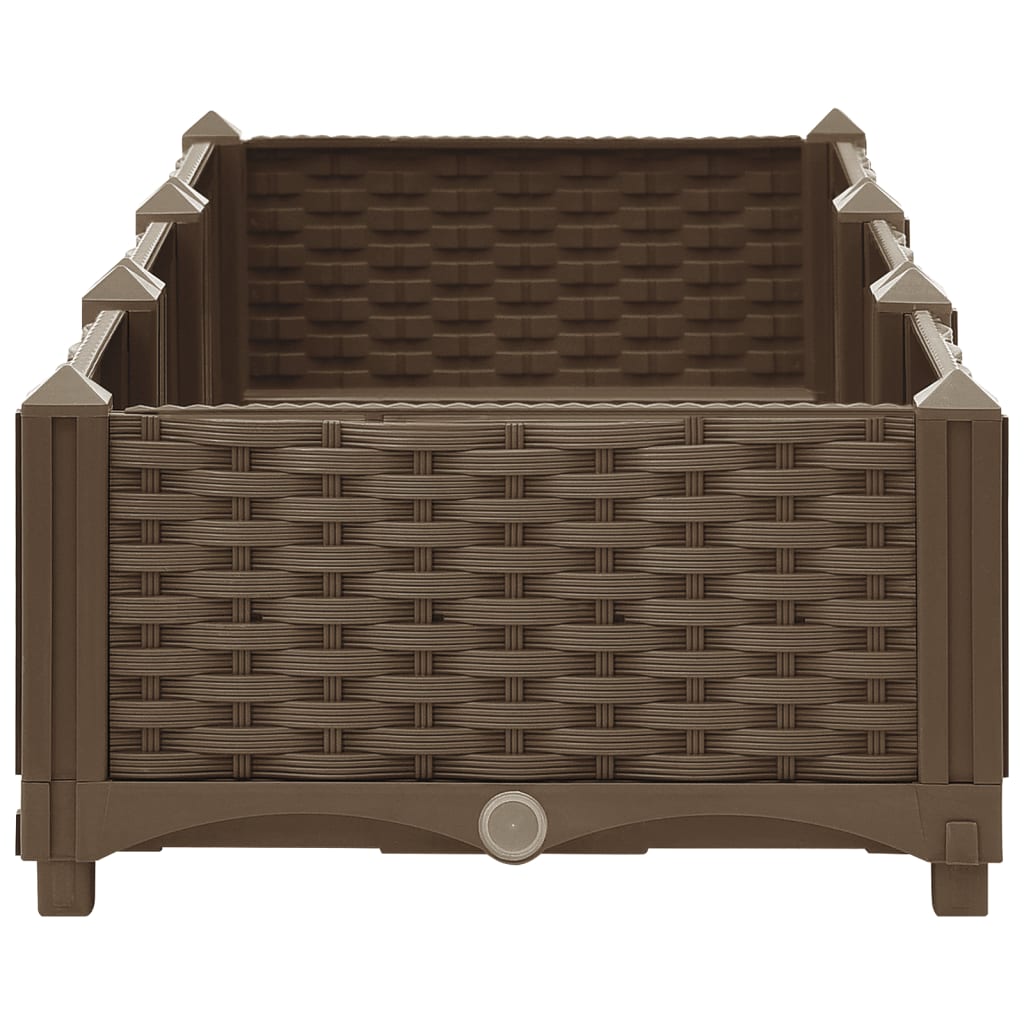 højbed 120x40x23 cm polypropylen