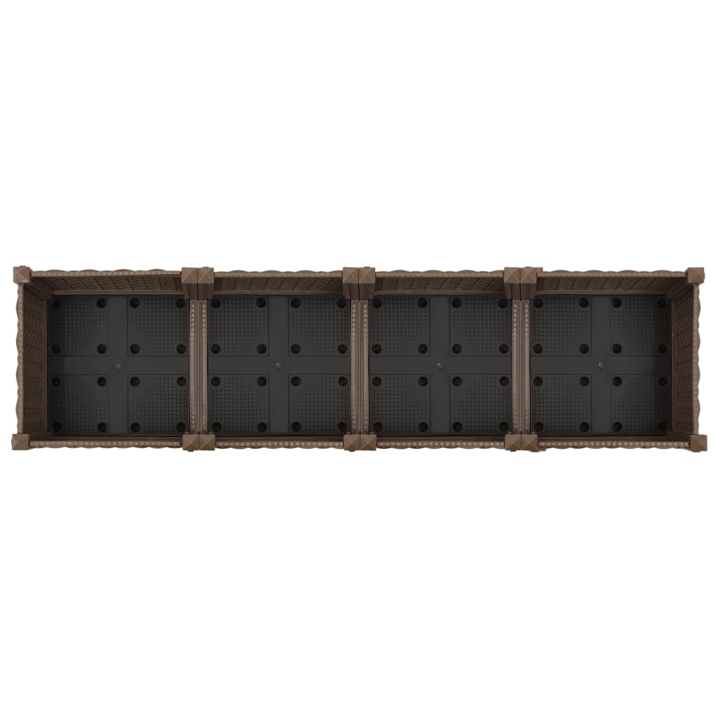 højbed 160x40x23 cm polypropylen