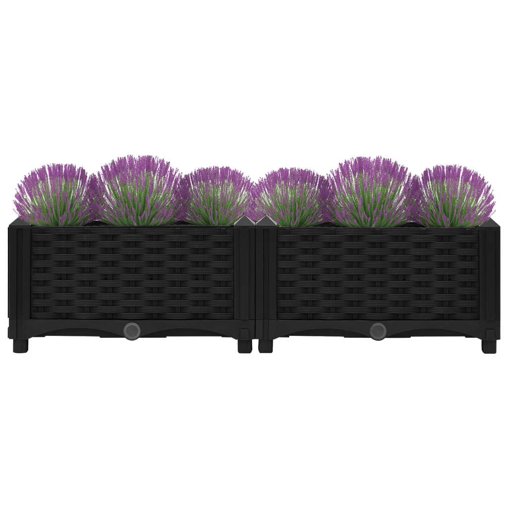 højbed 80x40x23 cm polypropylen