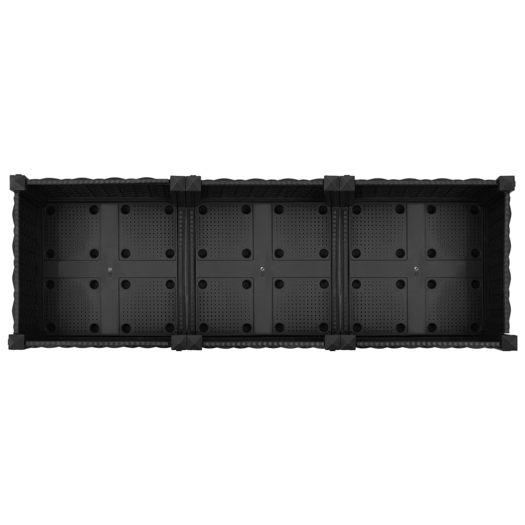 højbed 120x40x23 cm polypropylen