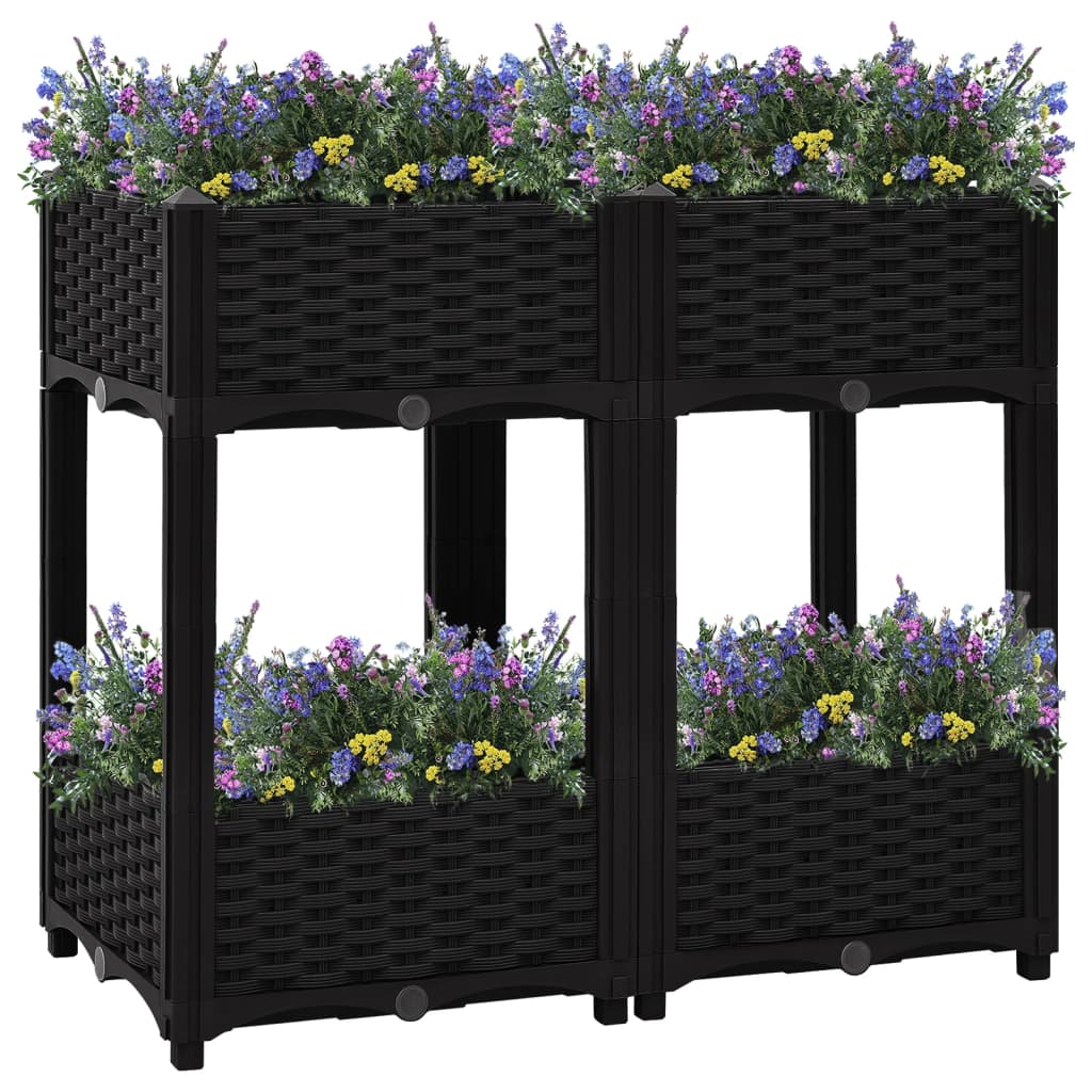 højbed 80x40x71 cm polypropylen