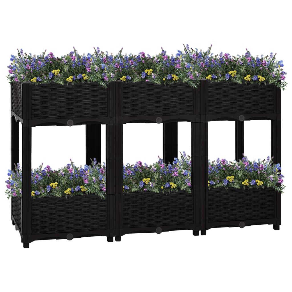 højbed 120x40x71 cm polypropylen