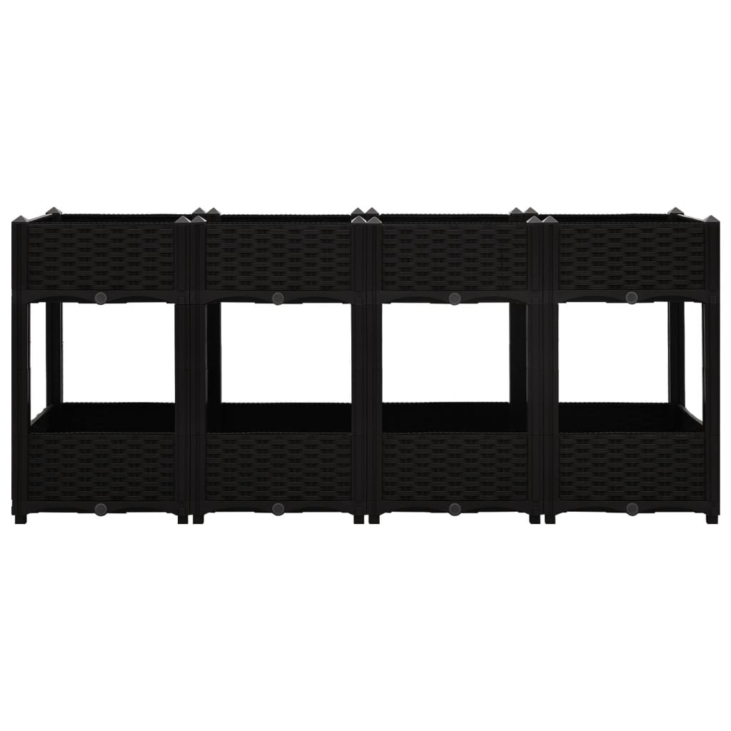 højbed 160x40x71 cm polypropylen