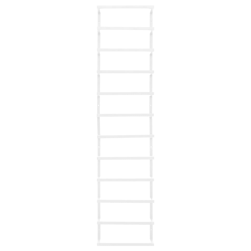 håndklædeholder 24x12x96 cm stål hvid