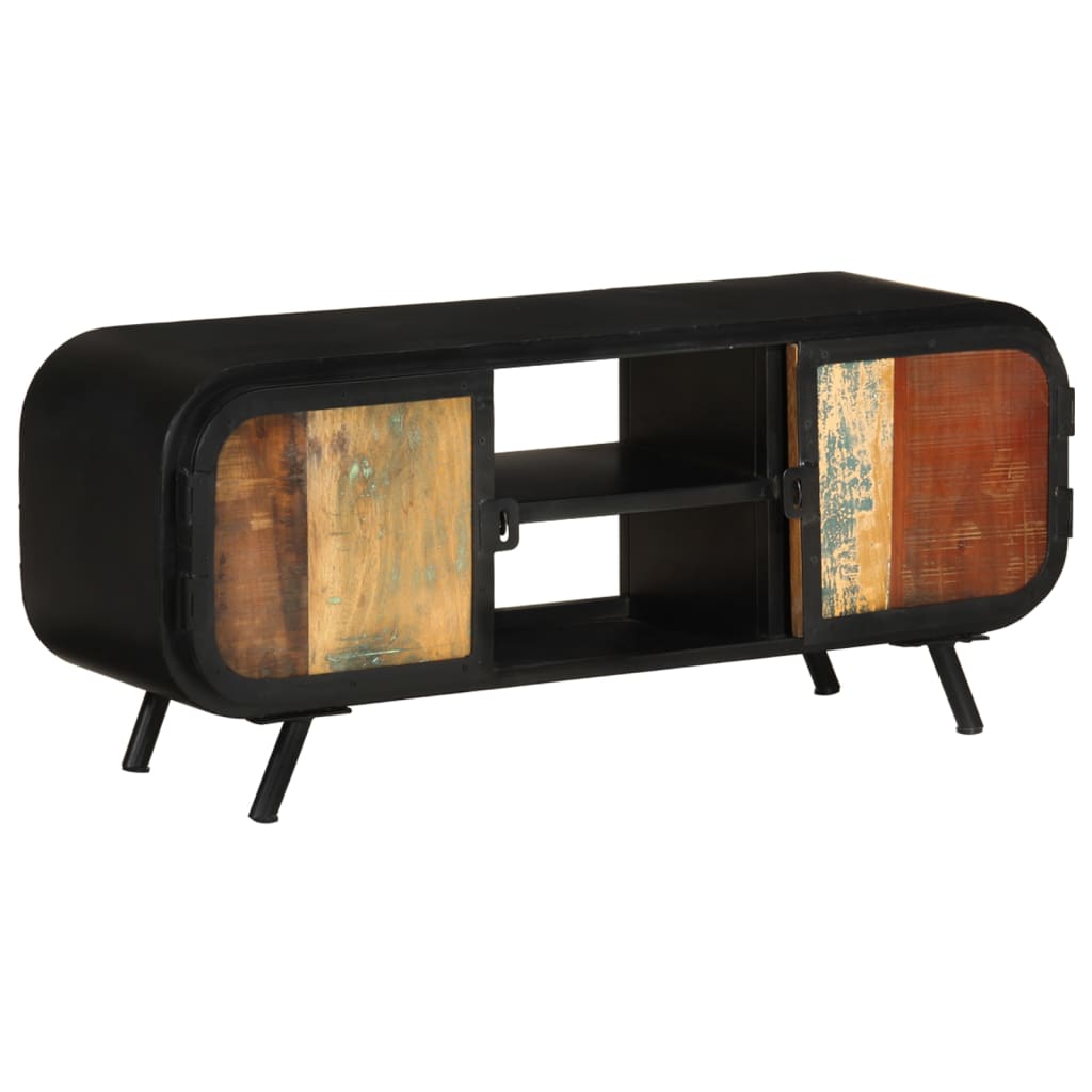 tv-skab 110x30x45 cm massivt genbrugstræ