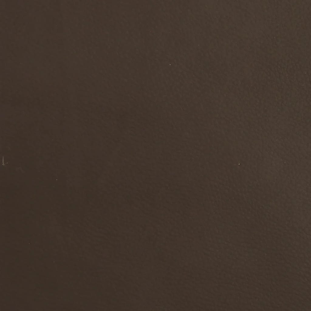 barstole 2 stk. kunstlæder brun