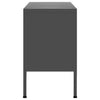 tv-skab 105x35x50 cm stål Antracitgrå