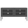 tv-skab 105x35x50 cm stål Antracitgrå