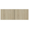 tv-skabssæt 4 stk. 60x30x30 cm konstrueret træ sonoma-eg