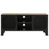 tv-skab 105x36x47 cm meal og MDF rustikbrun